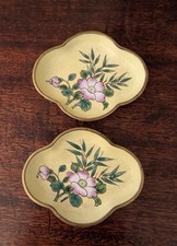 VTG Pair of Enamel Trinket Dishes picture