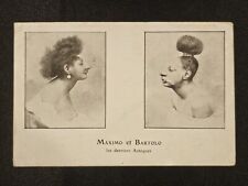 Maximo & Bartolo The Last Aztecs Antique Postcard France picture