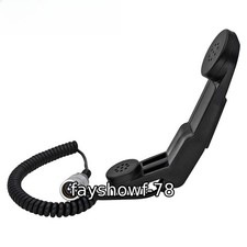 H250 US Military Radio Handset Black 6-Pin PTT Radio Intercom For AN/PRC-152/14 picture