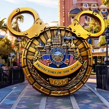 🔥Walt Disney Resort Mickey Ears Black Disney Challenge Coin U.S. Secret Service picture