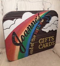 Vintage Wooden Sign 