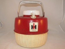 VINTAGE INTERNATIONAL HARVESTER IH COLEMAN WATER JUG 1 GALLON 1950s picture