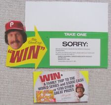 1981 Mike Schmidt Nabisco Promotional Point of Sale Advertising Store Display  picture