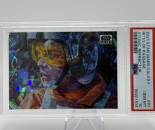 2021 Topps Chrome Star Wars Galaxy Rites of Passage Atomic Refractor /150 PSA 10 picture
