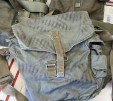 VINTAGE 1970’s POLISH MILITARY MESSENGER BAG SHOULDER BAG BAG ETC — picture