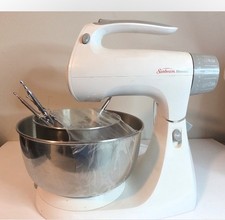 Sunbeam Mixmaster Model 2366 Stand Mixer 12-Speed Has 2 Bowl Dough Hooks Beaters picture
