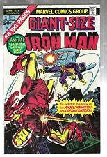 GIANT SIZE IRON MAN ANNUAL #1 MARVEL 1975 9.0 VF/NM STAN LEE/STEVE DITKO CGC IT picture