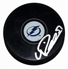 VALTTERI FILPPULA SIGNED Tampa Bay Lightning Puck RED WINGS NHL AUTOGRAPHED +COA picture