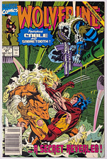 Buy 2 Get 2 Free (CHECK PROMO) Wolverine #41 Vol 2 1991 Newsstand Edition (NM-) picture