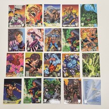 1996 Fleer/SkyBox Amalgam Comics Trading Cards - Lot of 20 Different Cards picture