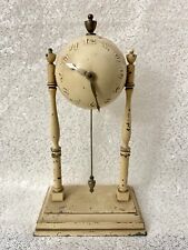 Vintage Mantle Mantel Clock GCC 1939 World's Fair Baseball Wind Up Pendulette picture