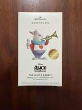 2026 Hallmark Ornament:  Ltd Ed Disney Alice In Wonderland The White Rabbit 75th picture