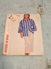 McCalls Pattern 9518 Stitch 'N Save   Misses 6-8-10 Previously Cut  picture