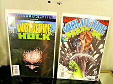 Marvel Knights Comic Book Wolverine Hulk (2002) mini series 1-2 Sam Kieth picture