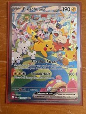 Pokémon TCG 30th anniversary Pikachu EX Daytime 149/128 English picture