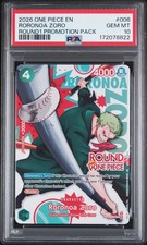 2026 ONE PIECE ROUND1 PROMOTION PACK #006 RORONOA ZORO PSA 10 picture
