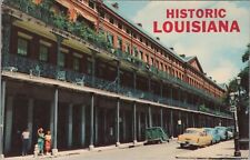 Louisiana New Orleans Historic Jackson Square Pontalba Building Street View PC picture