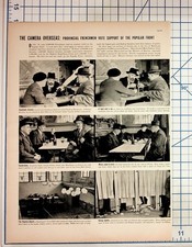 1936 French Election Magazine Article Popular Front Voting France Ephemera picture