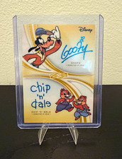 CardFun 2026 ChronoZ Disney Legacy Gold Double Script Art Goofy Chip n Dale /10 picture
