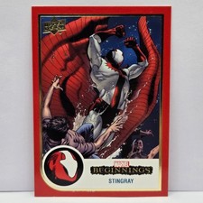 STINGRAY 2022 UPPER DECK MARVEL BEGINNINGS #144 RED picture