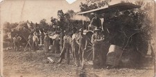 RPPC Farm Harvest Crew Steam Thresher Tractor Women 3.5x7