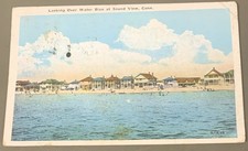 M1217     SOUND VIEW,  CT.      POSTCARD,  WATERFRONT picture