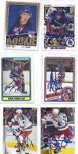 2007 UD #121 Ryan Hollweg New York Rangers Signed Autographed Card picture