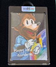 2026 Masterpiece Cards Disney Oswald x Steamboat Willie Mickey Sketch 1/1 picture