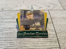 Oakland Athletics A's San Francisco Chronicle Barry Zito ERA Lapel Hat Pin MLB picture