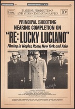 LUCKY LUCIANO__Original 1973 Trade AD / poster__Gian Maria Volonte__Rod Steiger picture