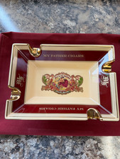 My Father Cigars Large Flor de las Antillas Ceramic Ashtray -New in Gift Box picture