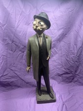 VINTAGE 1930-1940 ESKY  ESQUIRE MAGAZINE MASCOT ~  ADVERTISING ~ DISPLAY FIGURE picture