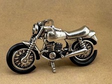 Beautiful Motorcycle Sterling Silver Miniature 17 grams 1.9