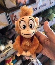 NEW Authentic Disney Aladdin Abu Monkey Magnetic Shoulder Pal Plush doll picture