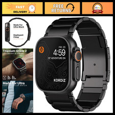 Titanium Band T01 Max for Apple Watch Ultra 4/3/2/1 49mm & Series 12/11/10 46mm, picture