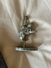 Vintage 1985 Hudson Fine Pewter Bear & Mouse Figurine #3465 picture