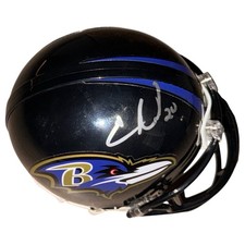 Ed Reed Autographed Baltimore Ravens Mini Helmet - JSA picture