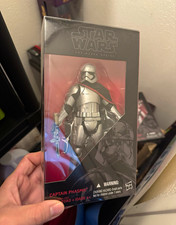 Hasbro Star Wars Black Series Action Figure Lot: Phasma, Stormtrooper, Droid picture