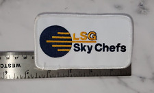 LSG SKY CHEFS AIR AIRLINES FOOD CATERING VINTAGE PATCH UNIFORM BADGE LUFTHANSA picture