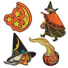 Beistle Vintage Halloween Cutouts picture