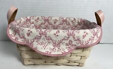 2005 Horizon Of Hope- American Cancer Society  Longaberger Basket with pink trim picture