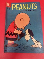 Dell Peanuts #4 Feb-Apr 1960 Charlie Brown Snoopy Silver Age Comic picture