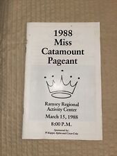 1988 Western Carolina Miss Catamount Pageant program picture