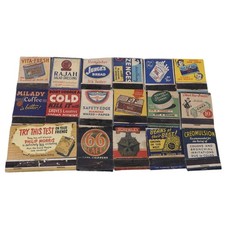 1950's Vintage Matchbooks Marlboro Phillip Morris 66 Cafe Chex Gum and More picture
