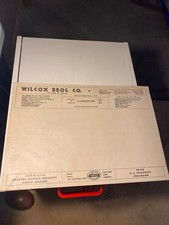 Vtg 1940's Desk Pad Wilcox Bros Co. Pittsburgh Pa Packard Delco Remy Autolite picture