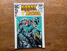 1973 DC COMIC BOOK KORAK SON OF TARZAN 54 APE MAN BATTLES A GIANT OCTOPUS COVER picture