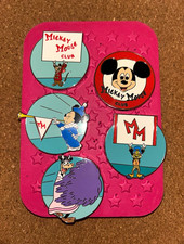 Disney Mickey Mouse Club Lot of 5 Pins picture
