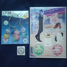 Genshin Impact x Baskin Robbins 31 Acrylic Stand Keychain Set w/o Card picture