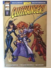 CLIFFHANGER #0 WIZARD MAGAZINE SKETCHBOOK 1997 Battle Chasers Campbell picture