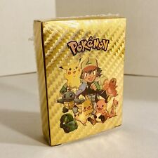 Pokémon Rare Gold Foil Card Box Set 55 Cards picture